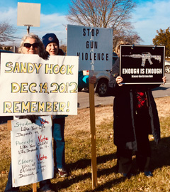 GAGv members with signs